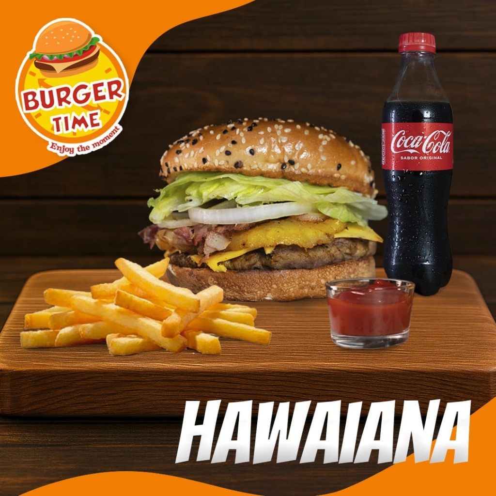 Hamburguesa Hawaiana